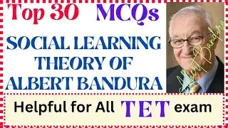 Mcq on Bandura's Social Learning Theory