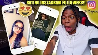 RATING MY INSTAGRAM FOLLOWERS 1-10😍😱| *BADDIES ALERT*