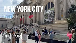 New York City Walking Tour - Fifth Avenue - Spring 2023