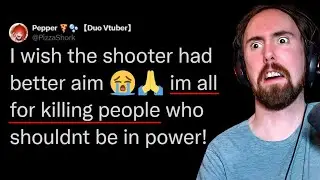 Woke VTuber Brains Explode Over Trump Surviving | Asmongold Reacts