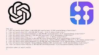 Extract the number of Google search results using beta GPT-3
