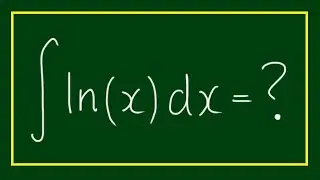 How to Integrate ln(x)