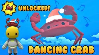 HOW TO SPAWN SECRET DANCING SNOW CRAB AND UNLOCK DANCING CRAB HAT in WOBBLY LIFE