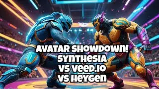 Avatar Wrestling Showdown: Synthesia vs Veed.io vs HeyGen