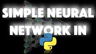 How to build a Simple Neural Network in Python (One Layer) Part I