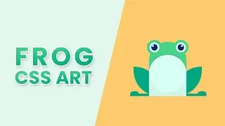 Frog CSS only | CSS Art