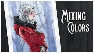 Mixing Colors ☾ Tips and Tricks with Watercolors