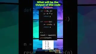 Python Quiz Time: Can You Answer This?  