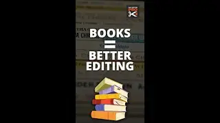 Books = Better EDITING #shorts