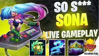 Sona Is So S*** Ft. Hellsdevil - Wild Rift Gameplay