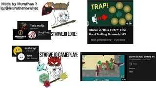 STARVE.IO LORE VS GAMEPLAY 