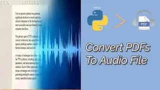 How to convert PDFs to audiobooks
