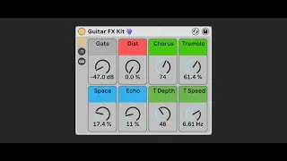 Guitar FX Kit - Audio Effect Rack for Ableton Live & Lofi Guitar