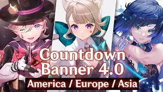 🔥LYNEY vs YELAN💧 ● Genshin Impact 4.0 ● Countdown ● Waiting Room