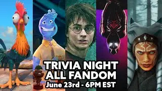 ALL FANDOM TRIVIA LIVE STREAM - JUNE 2023