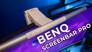 BenQ ScreenBar Pro Monitor Light Bar Is The Must Have Desk Accessory For 2024!