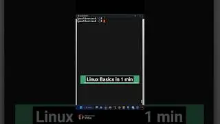 Linux Basics in 1 minute Part 1 in English | Linux Commands in 1 min #linuxbasics