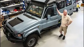 On the final stretch with the Troopy V8 build. Electrics, tank and plumbing | 4xOverland