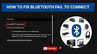 Bluetooth Couldn't Connect | Bluetooth Not Working PC And Problem | Bluetooth On Off Button Missing