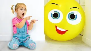 Alice plays Hide and Seek with Balloons