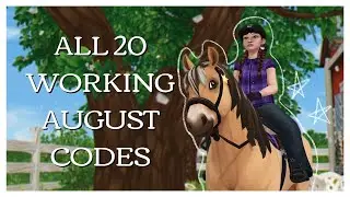 All 20 Working August Codes! 100+ Free Star Coins! | Star Stable Online