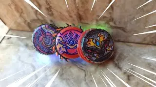 COMO FAZER ADESIVO PARA BEYBLADE CASEIRO! - PASSO A PASSO