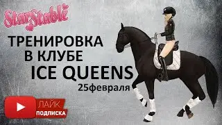 Клуб Ice Queens Inc в игре Star Stable Online | Тренировка в поле | Dressage