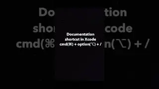 Mastering Documentation in Xcode: A Comprehensive Guide 