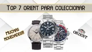 Top 7 relojes Orient perfectos para tu colección - Muchas NOVEDADES!