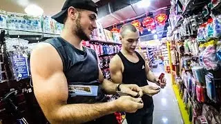 БЕСПРЕДЕЛ в СУПЕРМАРКЕТЕ . Охрана ОТМЕНА . РУКИ БАЗУКИ . STRONG SPIRIT #17 .