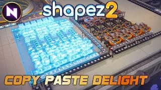 Design ➡️ Build ➡️ Copy ➡️ Paste ➡️ Repeat 🟰 HAPPY FACTORY BUILDER | 02 | Shapez 2 |Lets Play