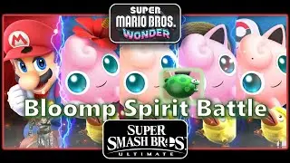 SSBU Bloomp Spirit Battle | Mario Vs Jigglypuff | Super Mario Bros. Wonder