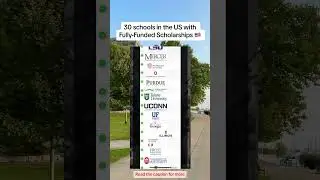 fully funded scholarships for USA study visa | how to study free in USA | USA free study visa