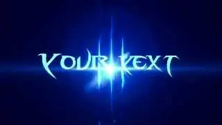 Готовое интро для Sony Vegas Pro[Bizzar Template Blue]