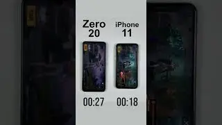 infinix Zero 20 vs iPhone 11 PUBG MOBILE TEST - Helio G99 vs A13 Bionic PUBG TEST #Shorts #PUBG