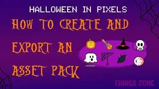 Aseprite Tutorial/How to create and export an asset pack. como crear y exportar un pack de assets