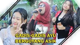 CEWEK-CEWEK BERKEBAYA IKUT GO-YANG DENGAR LAGUKU // MEGANTARA