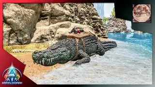 The Center Ascended Ep. 11, Giant Crocs And Spinos With Megan (Ark Survival Ascended)