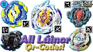 ALL LÚINOR QR-CODES | Все Qr-Коды Lúinor - Beyblade Burst Surge
