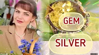 GEM SILVER💛Великолепные АМЕТИСТЫ💜Багеты💚Хризолит🧡Цитрин❤️Лабрадор🤎ПРЕНИТ💙СеРеБРяНая КоЛЛеКЦия