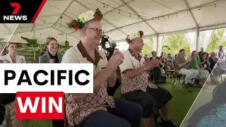 Major security win in the Pacific for Australian government | 7NEWS