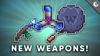 ALL NEW WEAPONS IN Terraria 1.4.4!