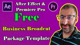 After Effect and Premiere Pro Free Template Business Broadcast Package