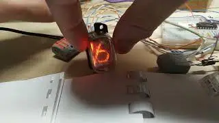 Управление неоновой лампой-индикатором ИН-12Б