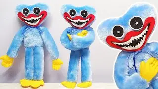 🔥 HUGGY WUGGY Plush TOY DIY. Poppy Playtime Chapter 2 Kissy Missy. How To Make Doll Handmade Monster