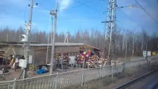 Станция  ржевка  до  станция   всеволожская