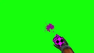 Missing Texture Paste Cube in First Person [GREEN SCREEN]