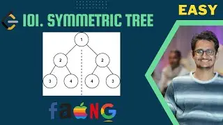 101. Symmetric Tree || Top Interview Problem || Python || Beginner Friendly Explanation #interview