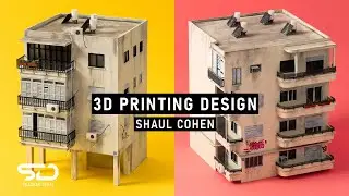 3D PRINTING MINIATURE HOMES FULL OF MEMORIES WORTH CHERISHING | Designer Shaul Cohen