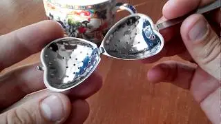 Заварник металлический. Сердечко.